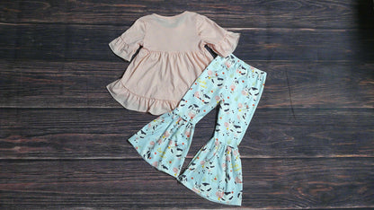 Cow Pants Set