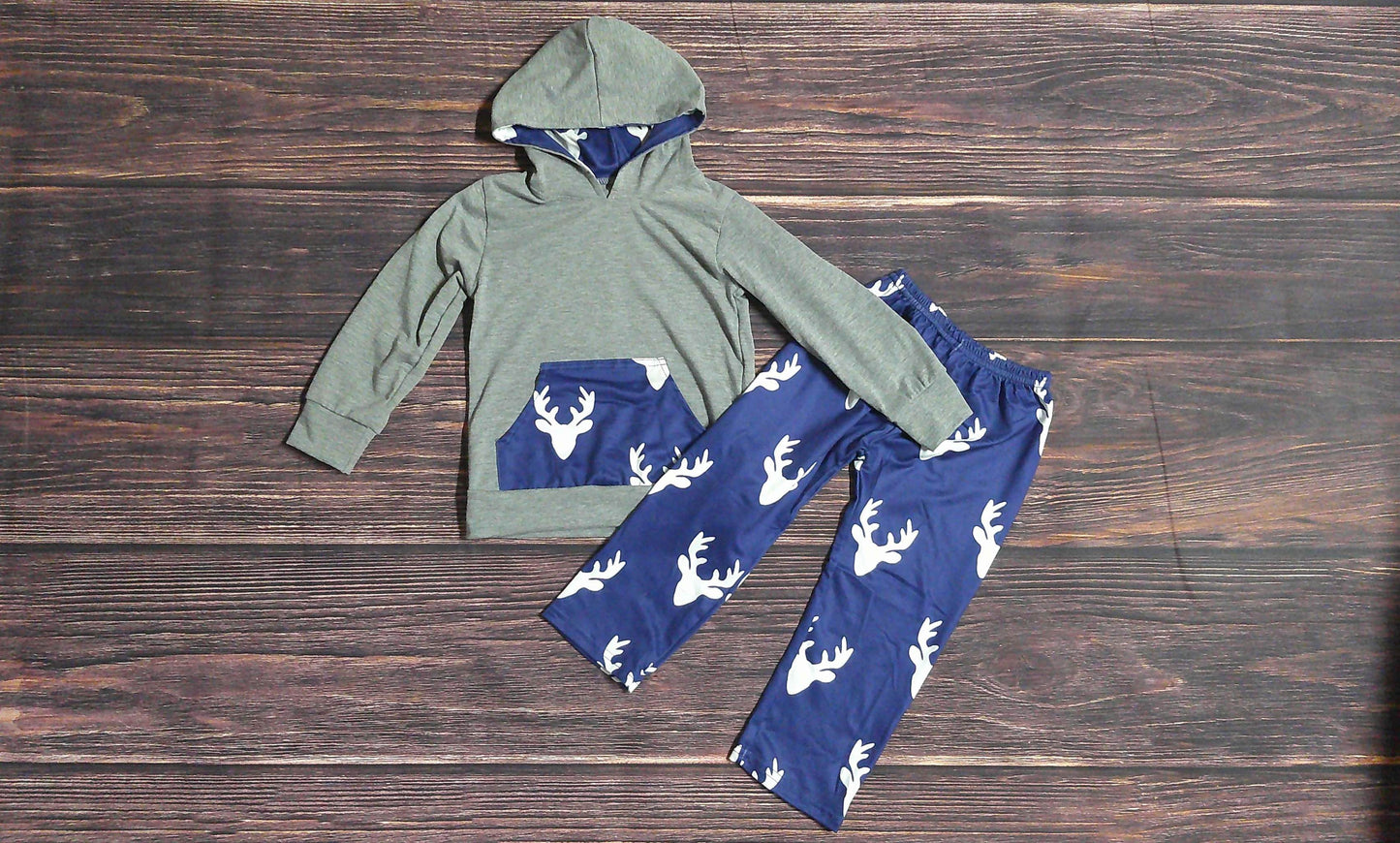 Deer Hoodie Set