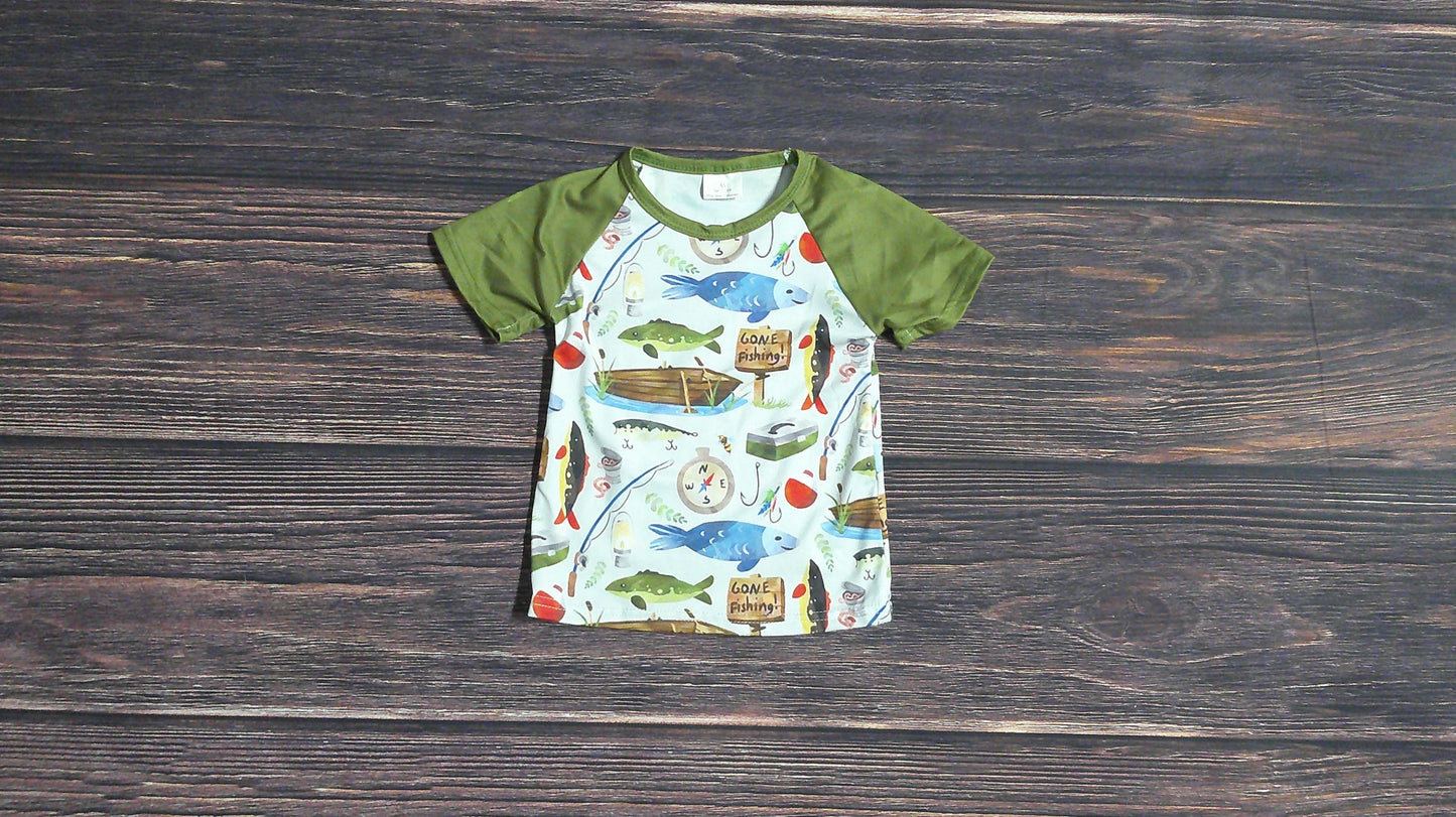 Fishing Short-Sleeved Top